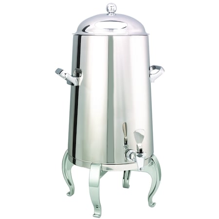 Service Ideas Flame Free Thermo-Urn Polished Stainless Regal Style Vacuum Insulated Urn, 5 Gallon URN50VPSRG